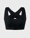 Cross Back Front Closure Wireless Posture Support Bra
