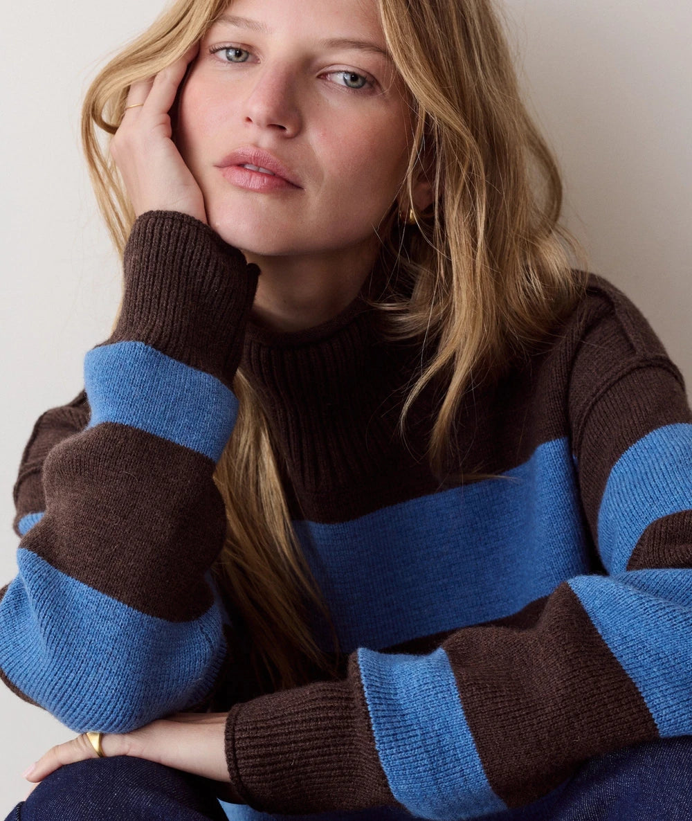 Women's Loose & Stylish Funnel Neck Sweater