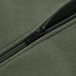 Striped Fleece Zip Jacket
