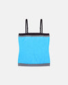 Blue Knit Tank Top