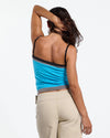 Blue Knit Tank Top
