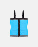 Blue Knit Tank Top