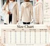 Women's Fuzzy Sherpa Hooded Cardigan, Soft Plush Fleece Open Front Coat