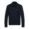 Polo Ralph Lauren Pull camionneur torsadé en coton Homme – Bleu marine