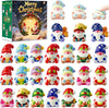 24PCS Animal Squishy Toys, Slow Rising Squishy Stress Fidget Toys,Squishies Party Favors for Adult, Treasure Chest Prizes, Classroom Prizes Christmas Party Favors,Stocking Stuffers Gifts