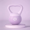 Soft Rubber Kettlebells with Handles for Strength Training - 10LB, 15LB, 20LB