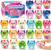 24PCS Animal Squishy Toys, Slow Rising Squishy Stress Fidget Toys,Squishies Party Favors for Adult, Treasure Chest Prizes, Classroom Prizes Christmas Party Favors,Stocking Stuffers Gifts
