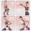 Soft Rubber Kettlebells with Handles for Strength Training - 10LB, 15LB, 20LB