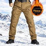 HOMUG Men's Windproof & Warm Tactical Cargo Pants for Outdoors